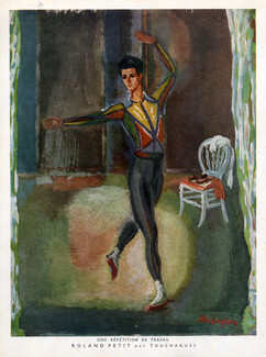 Roland Petit 1945 Dancer Louis Touchagues