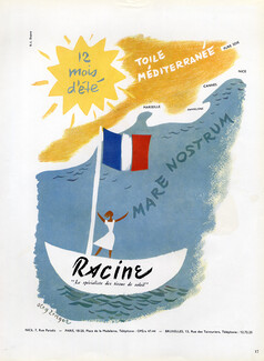 Racine (Textile) 1952 Oleg Zinger