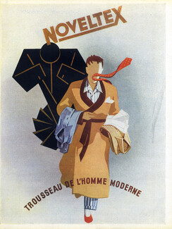 Noveltex (Men's Clothing) 1948 Housecoat