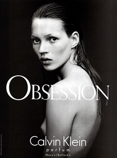 Calvin Klein (Perfumes) 1995 Obsession Kate Moss