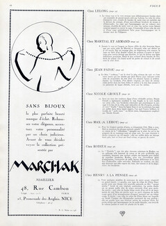 Marchak (High Jewelry) 1924