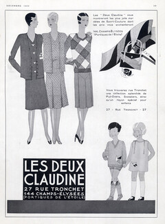 Les Deux Claudine 1929