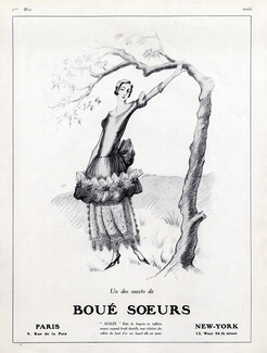 Boué Soeurs (Couture) 1924 Evening Gown
