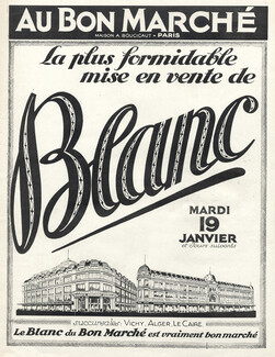 Au Bon Marché 1926 Shop