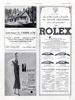Rolex (Watches) 1933 Models Lotusia Trapèze 8 Facettes Egyptienne