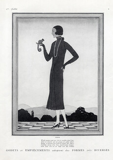 Worth 1925 Winter Dress, Edouard Marty