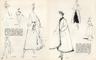Dior Balenciaga Lanvin Fath 1949 Louis Moles