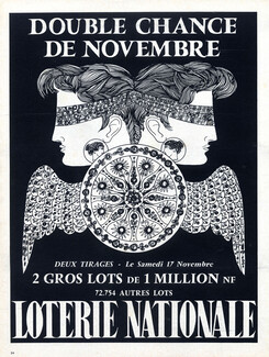 Loterie Nationale 1962 Lesourt