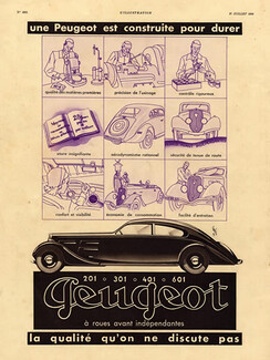 Peugeot (Cars) 1935 Vinci