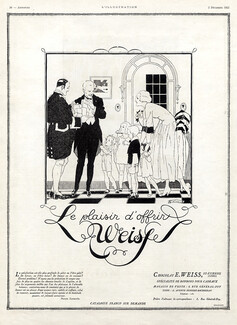 Weiss (Chocolates) 1922 René Vincent