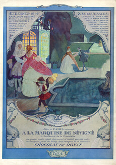 Marquise de Sévigné 1913 Period Costume Zig Brunner