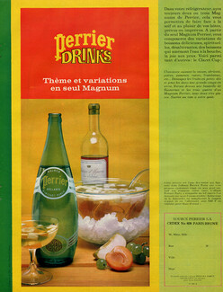 Perrier (Drinks) 1967 Photo J.C Dewolf