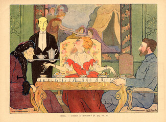 Benda 1917 Cécile Sorel Caricature