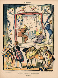 Métivet 1917 Le Petit Guignol Puppet Show Scenery