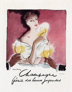 Le Champagne 1948 Pierre Simon (Large)
