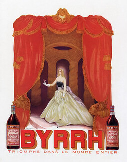 Byrrh 1952 Opera House, Georges Lepape