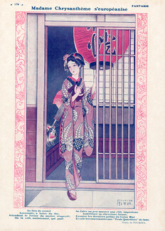 Foukiya 1928 Japanese Costume Pekingese Dog