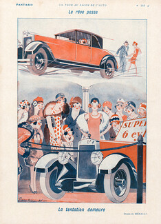 Pierre Hérault 1928 Temptation At The Salon de l'Automobile