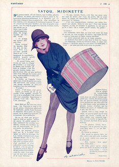 Baldrich 1928 Yatou Midinette Stockings Hatbox