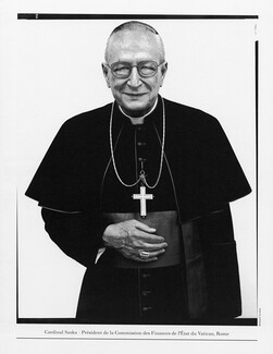 Richard Avedon 2000 Cardinal Szoka Portrait