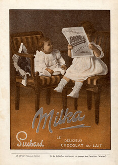 Suchard (Chocolates) 1913 Milka Children, Kids