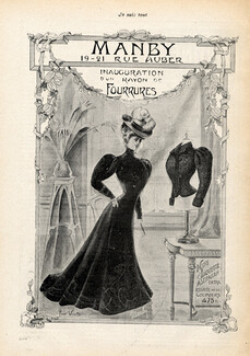 Manby (Tailor) 1905 Fur Coat
