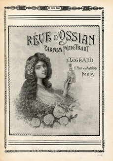 L. Legrand (Perfumes) 1905 Rêve d'Ossian