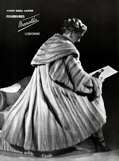 Manolita (Fur clothing) 1954 Fur Coat