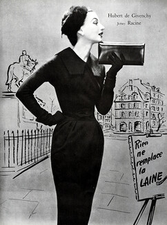 Givenchy 1954 Fashion Photography, Racine