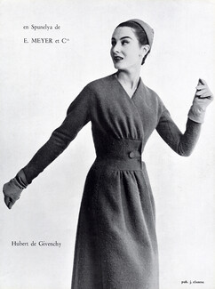 Givenchy 1954 Fashion Photography, E. Meyer & Cie