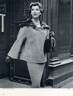 Jeanne Lanvin Castillo 1954 Photo Pottier Fashion Photography