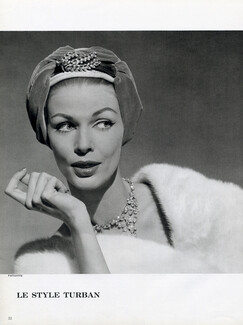 Paulette 1957 Style Turban