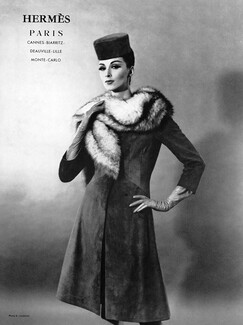 Hermès (Couture) 1962 Fur, Photo Robert Laurent