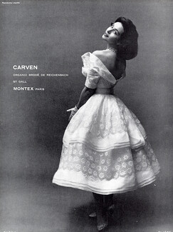 Carven 1957 Photo Georges Saad