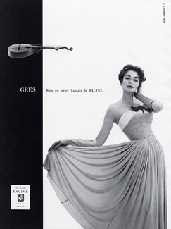 Grès 1957 Photo Guy Arsac, Summer Dress