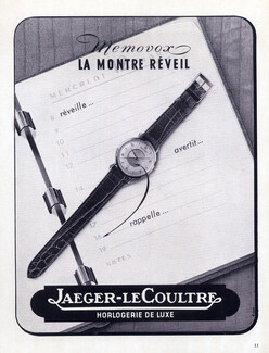 Jaeger-leCoultre (Watches) 1952 Watch-alarm Clock