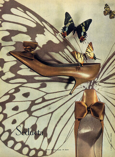 Seducta (Shoes) 1961 J.Langlais Model Maxim Butterfly