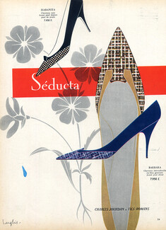 Seducta (Shoes) 1959 J.Langlais Habanita Barbara