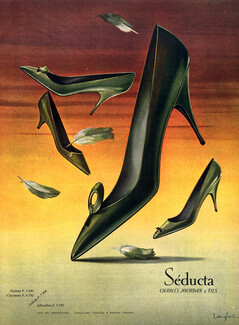 Seducta (Shoes) 1958 J. Langlais