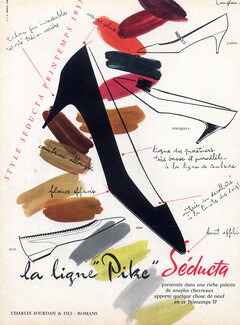 Seducta (Shoes) 1957 J. Langlais Ligne Pike