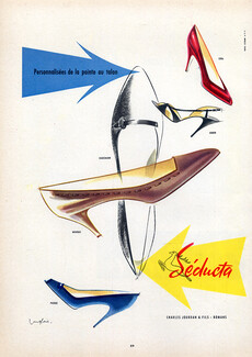 Seducta (Shoes) 1956 J. Langlais