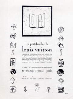 Louis Vuitton (Leather goods) 1925 Portefeuilles Wallet Monogramme