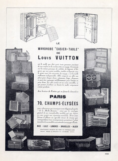 Louis Vuitton 1922 Wardrobe Casier-Table