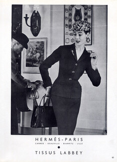 Hermès (Couture) 1956 Labbey