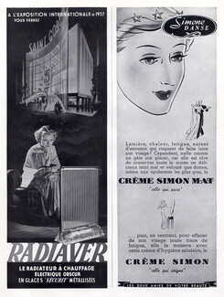 Crème Simon (Cosmetics) 1937 Simone Danse
