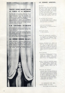 Crème Simon (Cosmetics) 1935 4 Jean Adrien Mercier