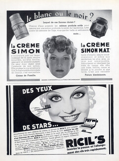 Crème Simon (Cosmetics) 1935 Ricil's