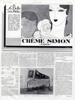 Crème Simon (Cosmetics) 1929 Benigni