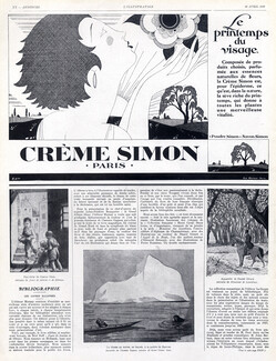 Crème Simon (Cosmetics) 1928 Benigni