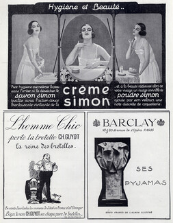 Crème Simon (Cosmetics) 1925 Emilio Vilà